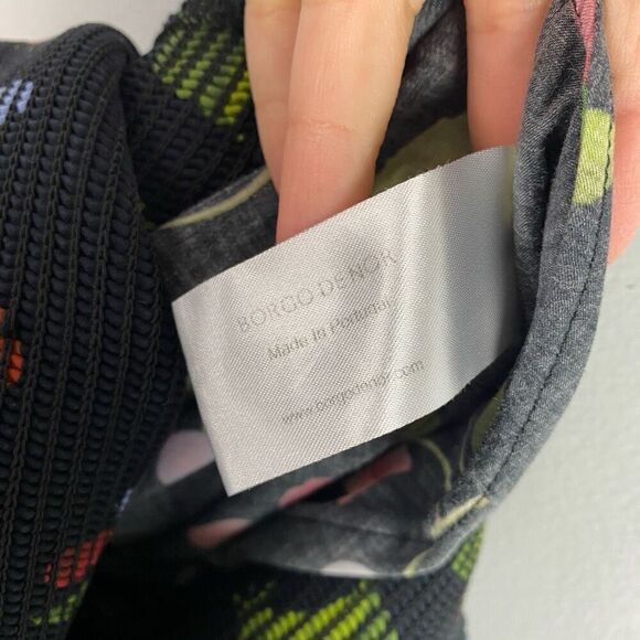 BORGO DE NOR VIONA COTTON MIDI DRESS - CHERRY BLACK - Picture 14 of 15